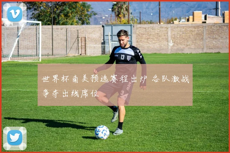世界杯南美预选赛程出炉 各队激战争夺出线席位