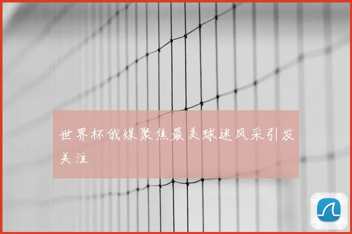 世界杯俄媒聚焦最美球迷风采引发关注